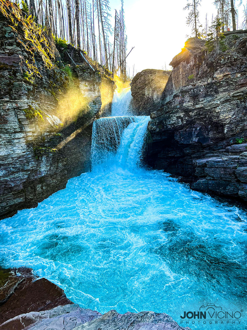 Landscape Photography  |  Glacier National Park  |  Waterfall Photos