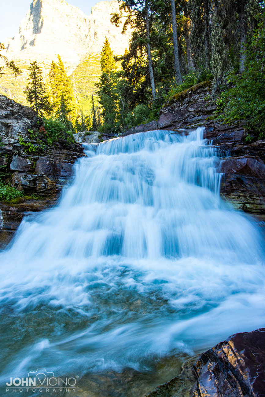 Landscape Photography  |  Glacier National Park  |  Waterfall Photos
