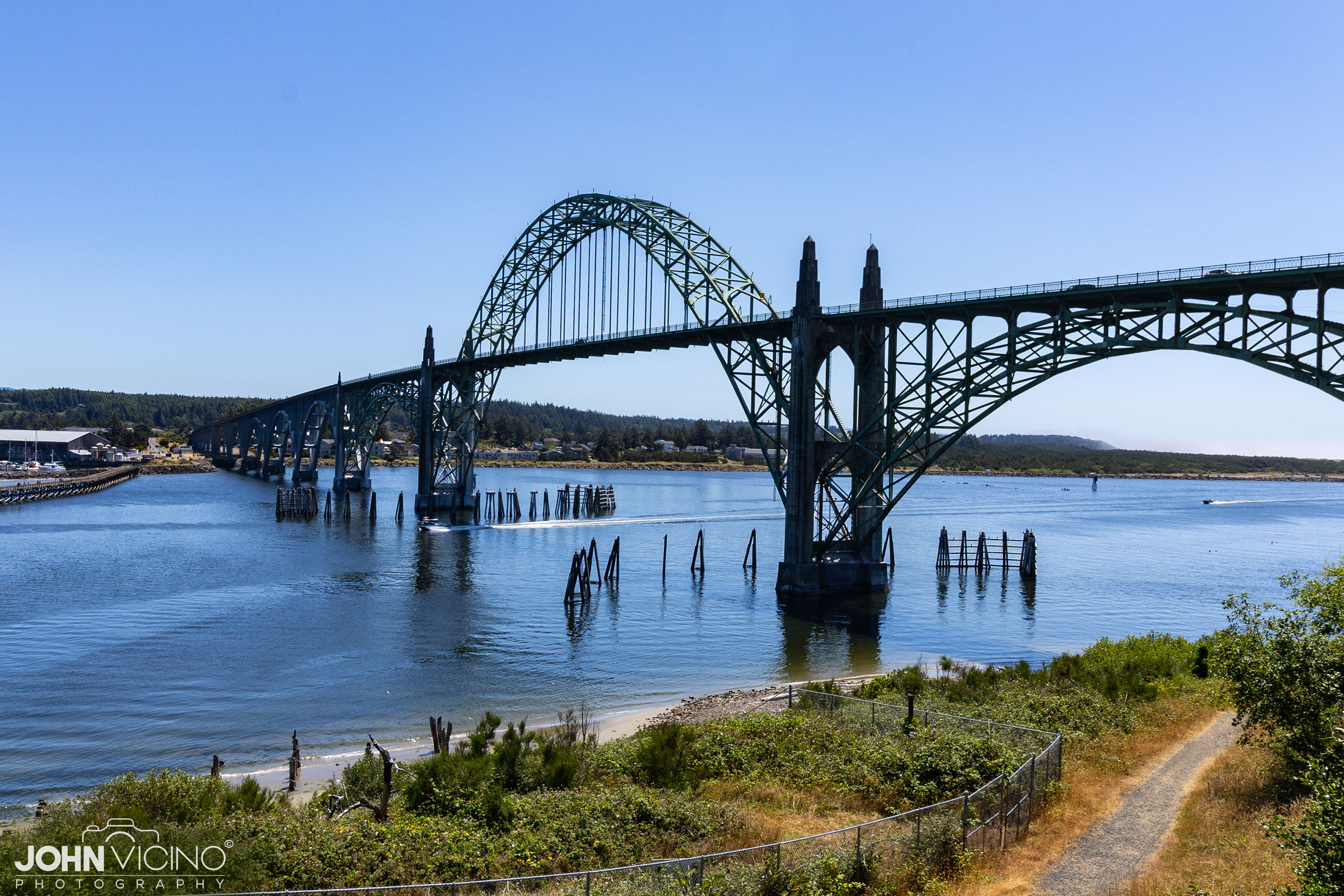 Bridge Photography  |  Bridge Photos  |  Yaquina Bay Bridge | Oregon Bridges