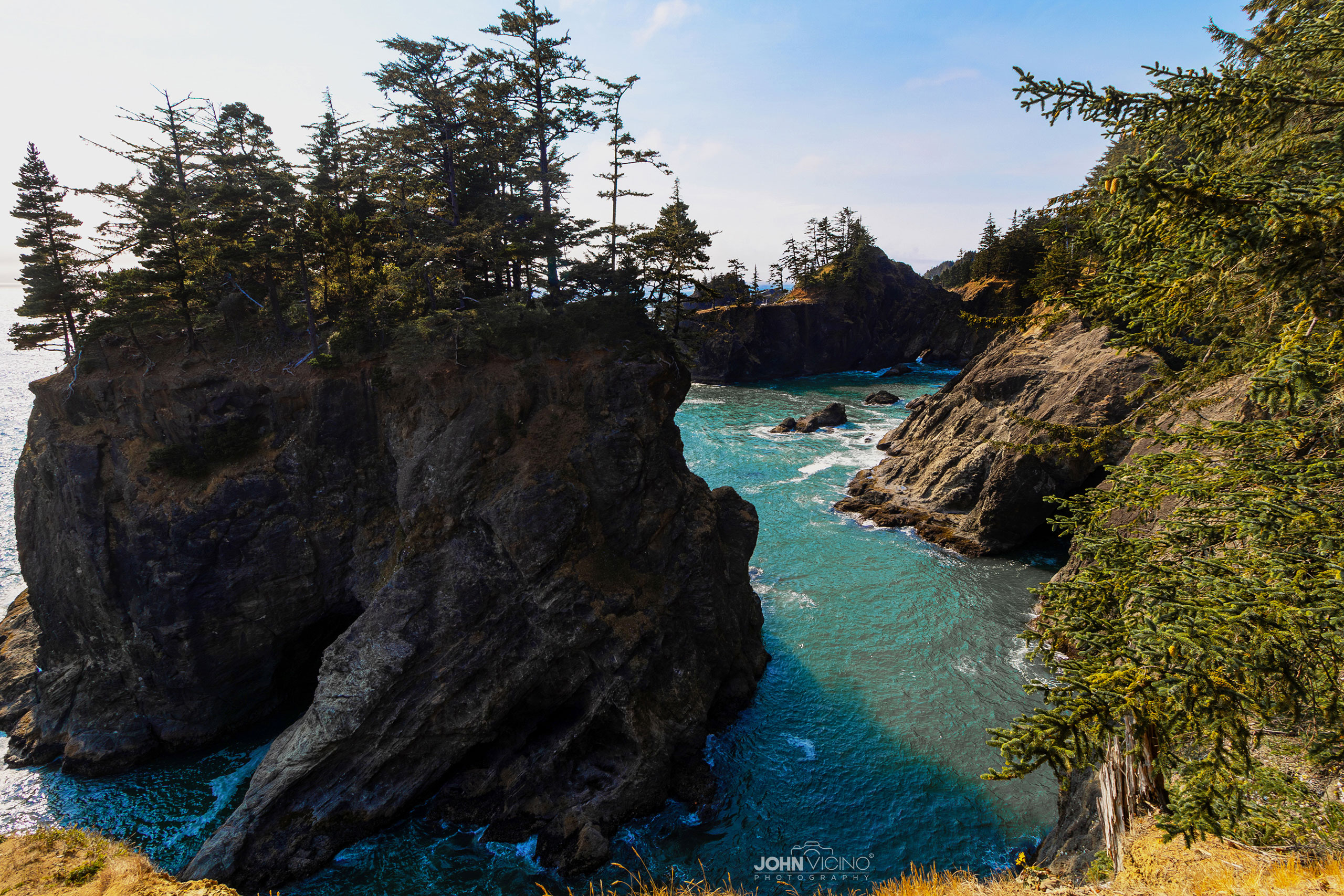Landscape Photography | Natural Bridges | Samuel H. Boardman Scenic Corridor