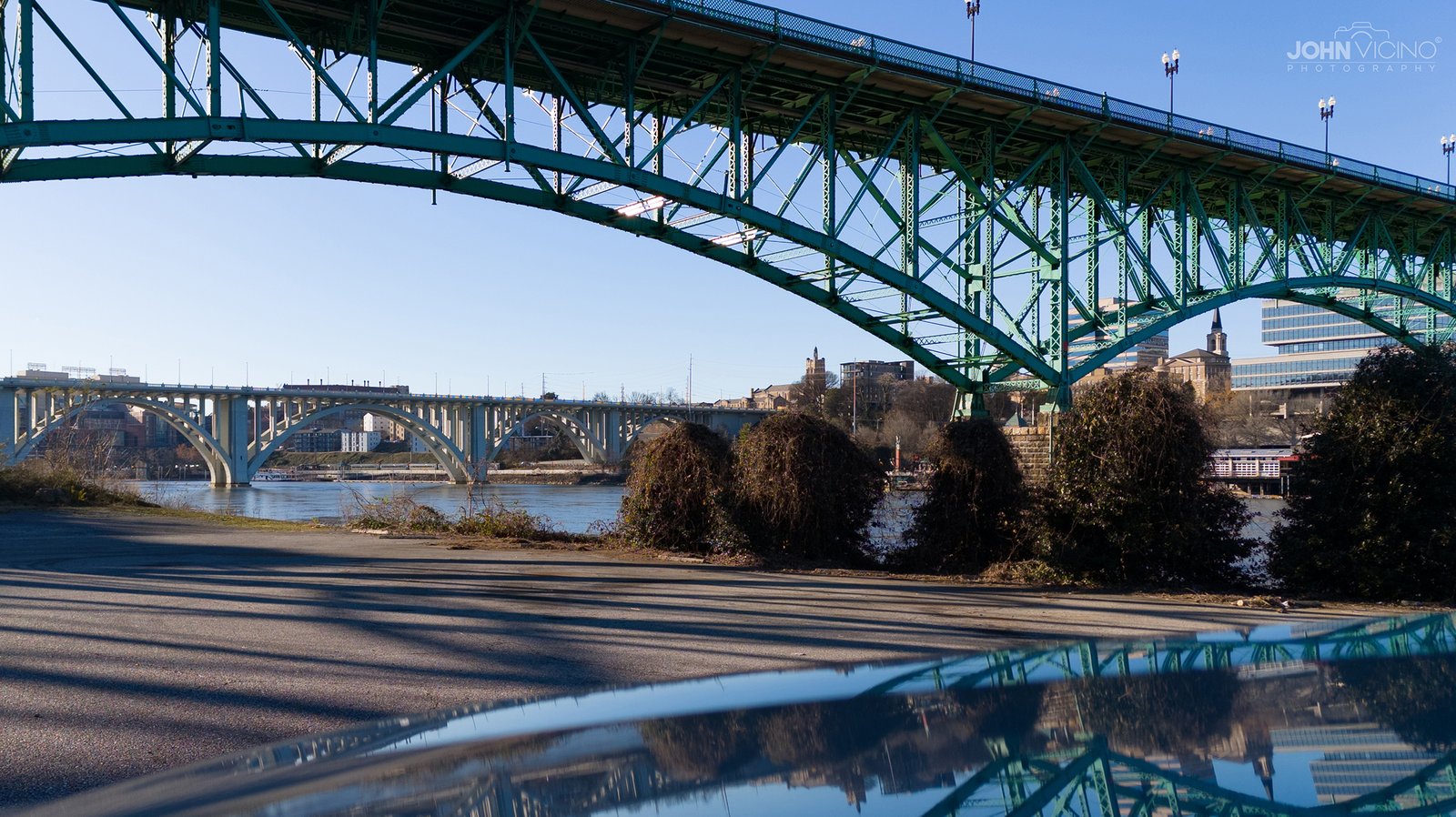 Bridge Photography | Bridge Photos | Gay Street Bridge | Henley Street Bridge | Knoxville, TN | ©John J. Vicino