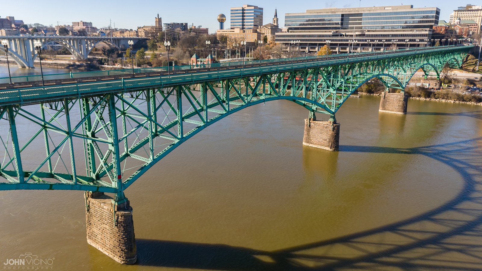 Bridge Photography | Bridge Photos | Gay Street Bridge | Knoxville, TN | ©John J. Vicino