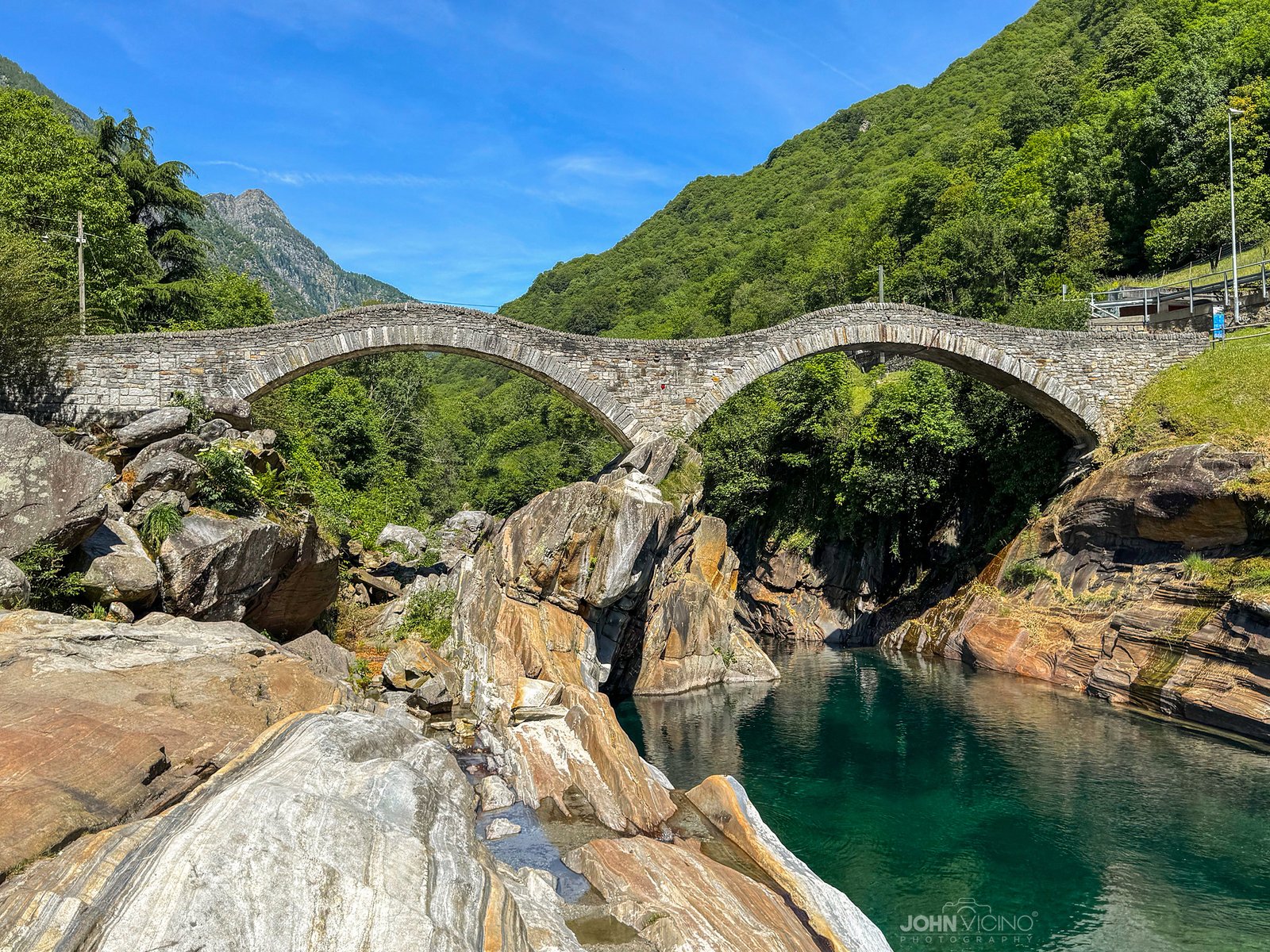 Bridge Photography | Bridge Photos | Ponte dei Salti | Switzerland | ©John J. Vicino