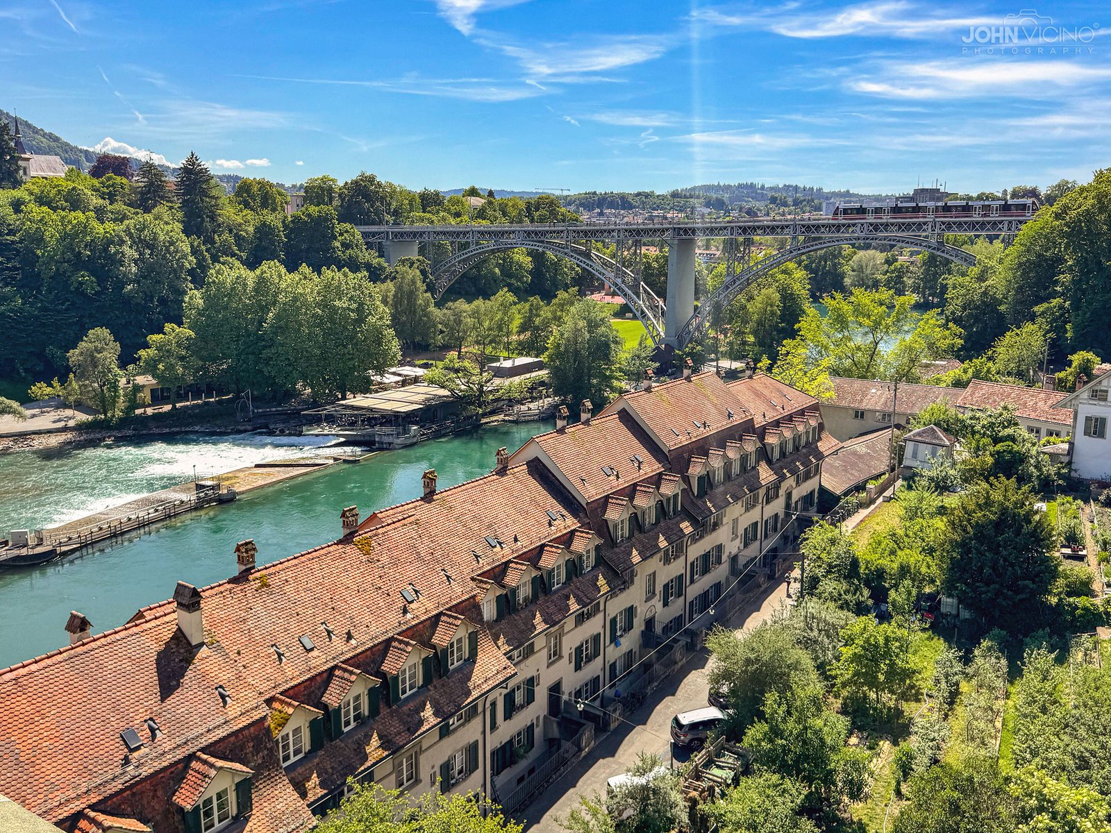 Bridge Photography | Bridge Photos | Kirchenfeld Bridge | Bern, Switzerland | ©John J. Vicino